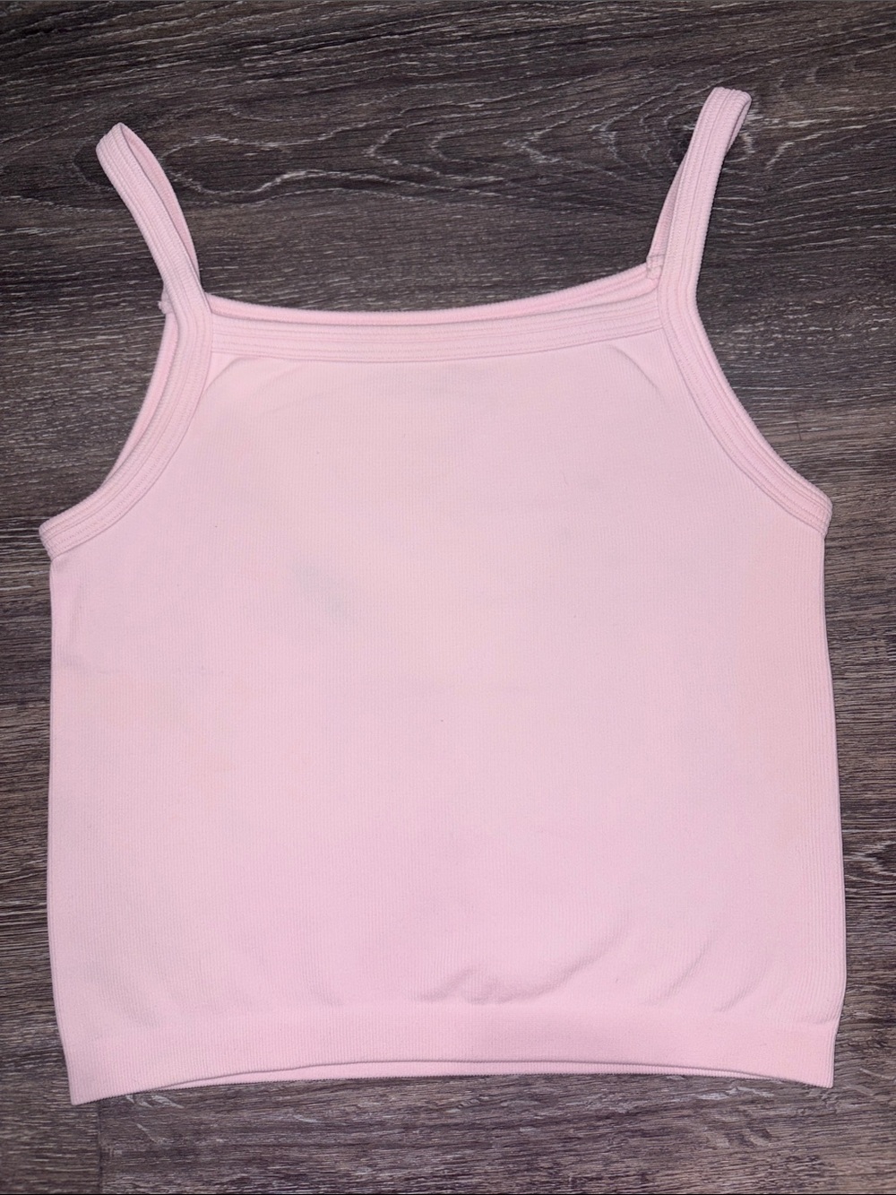 Harlow Pink Ribbed Tank Top